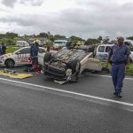 Taxi and car collide on N2 at Umgababa