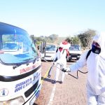 MEC Ntuli leads Driving School Fumigation & Sanitisation